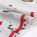 Nouvelle arrivée OEM conception doux foulard en coton sentiment dans beaucoup de style